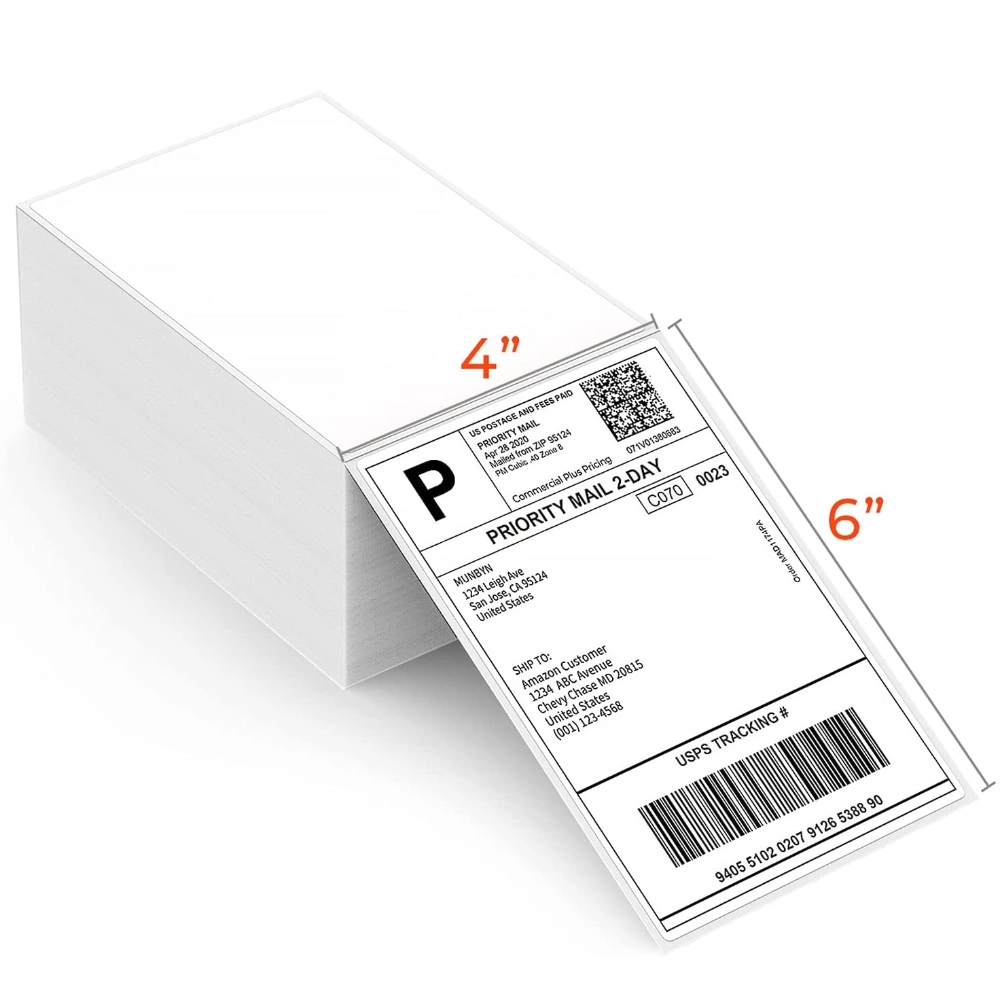 4×6 感熱ラベルロール