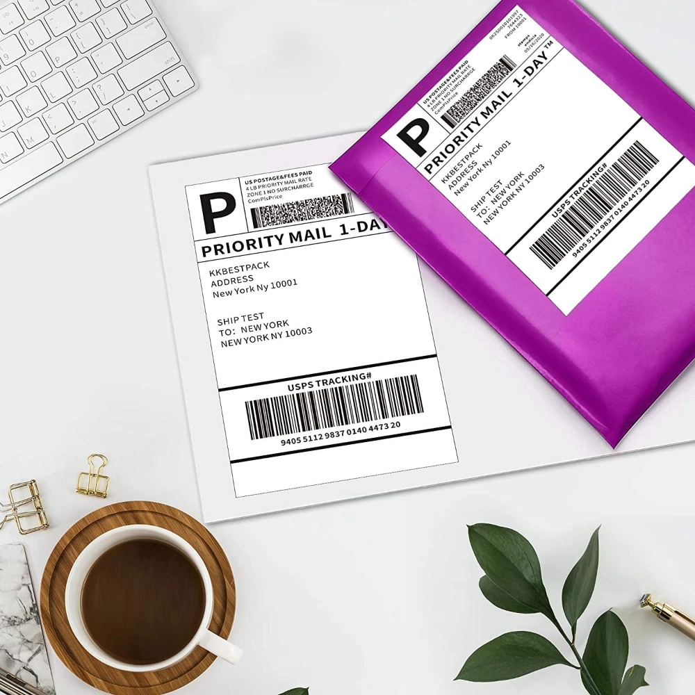 粘着性輸送用サーマルラベル