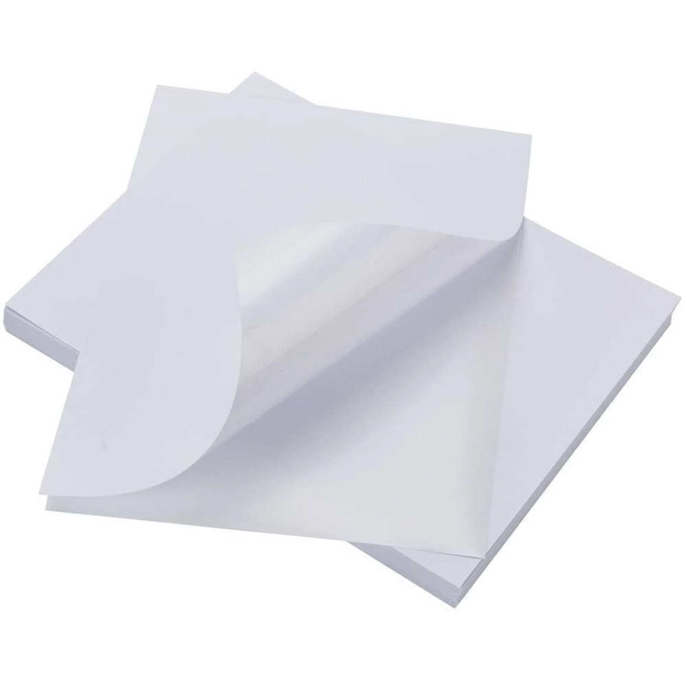 トップコートラベル粘着ステッカー