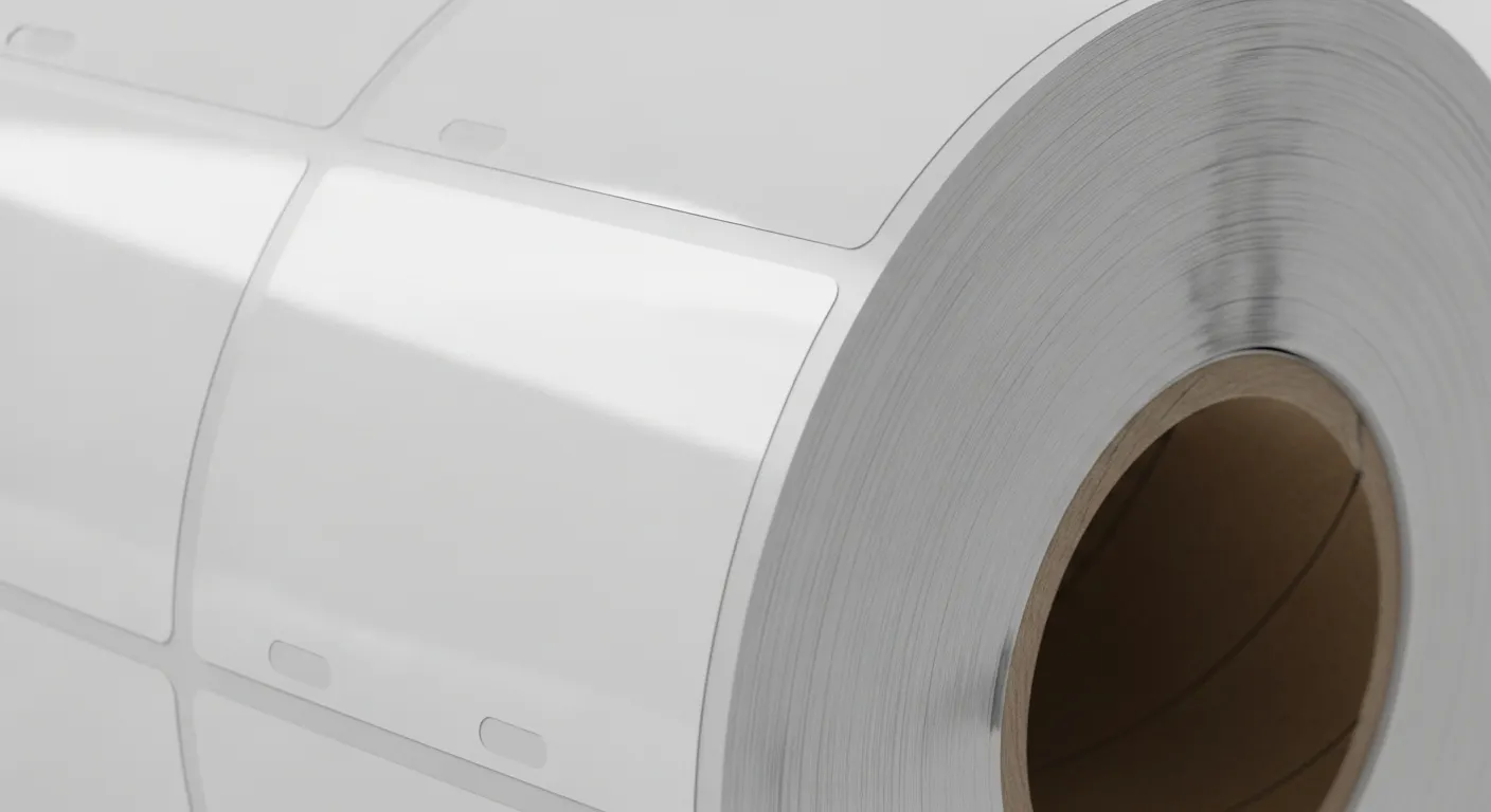 トップコート感熱ラベル紙