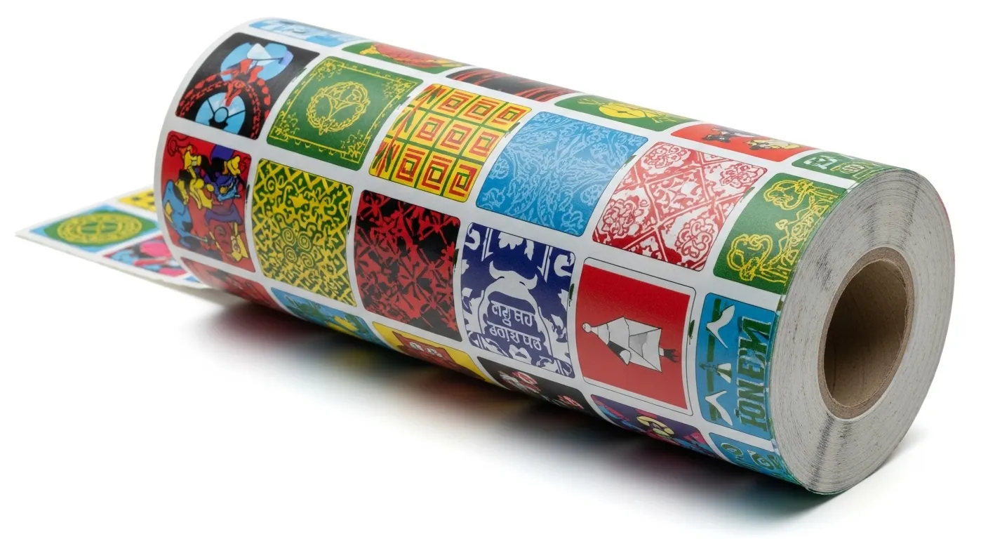 カラー印刷感熱紙