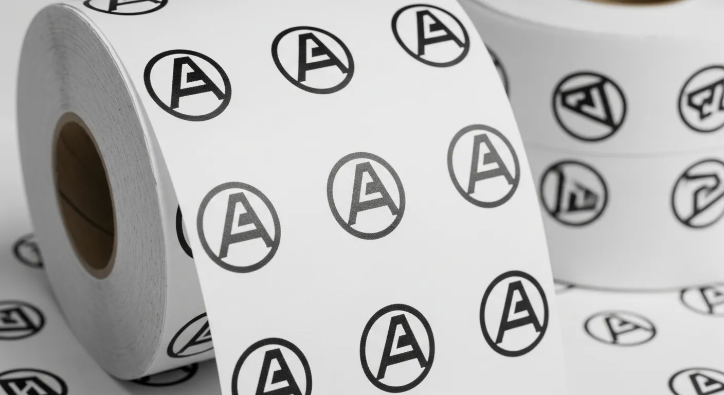 ロゴ印刷サーマルロール