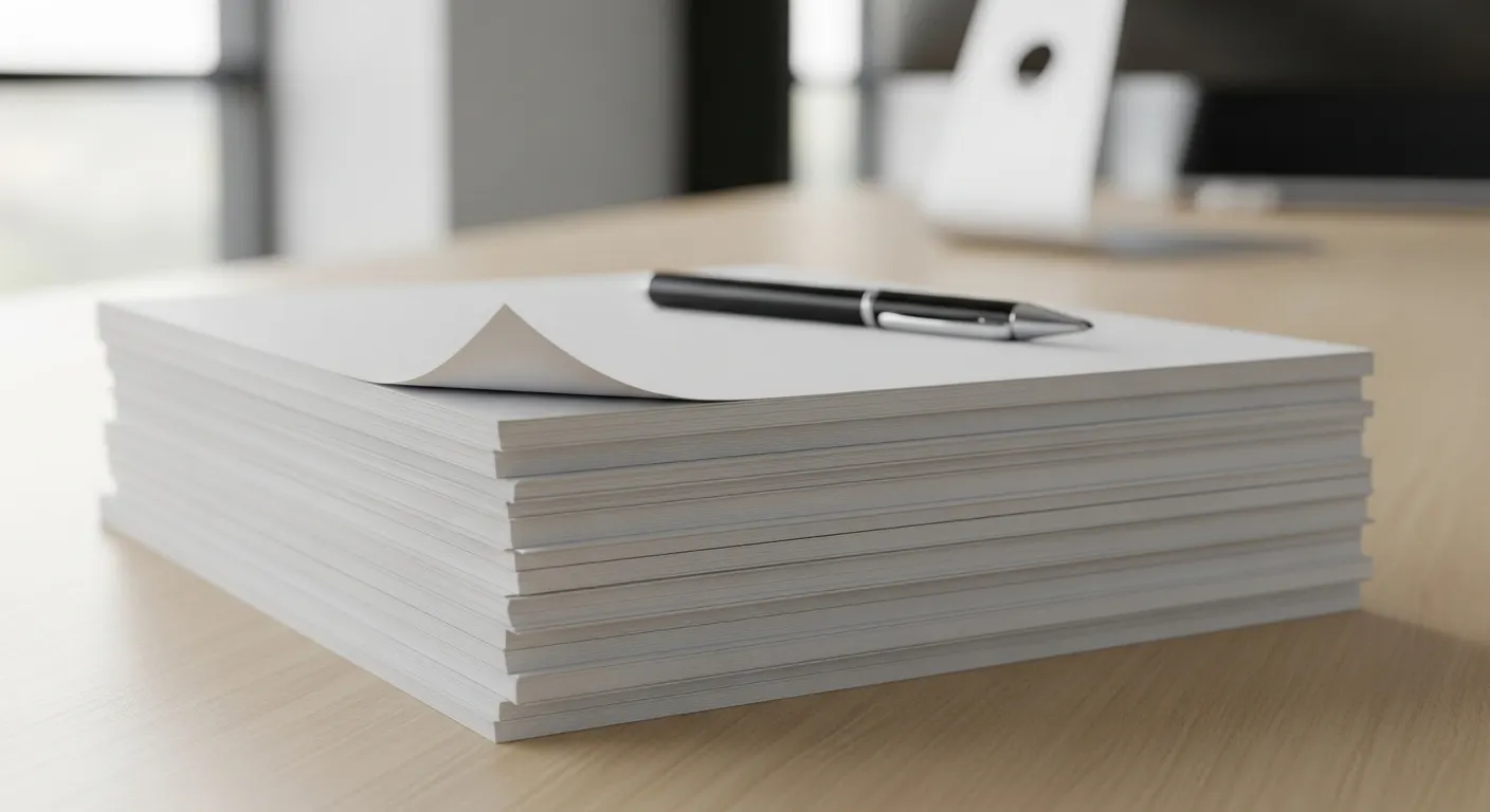 短いコピー用紙