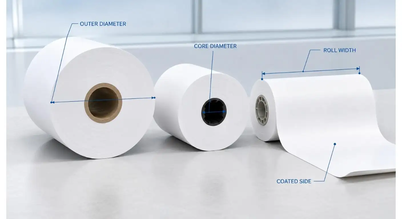 A4 thermal fax paper